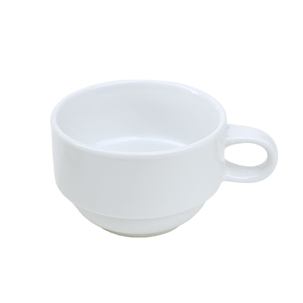 Rim White Stacking Cup- 8 oz