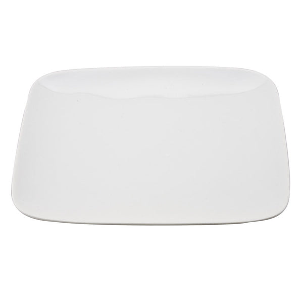 White Porcelain Rectangle Coupe Plates IEP