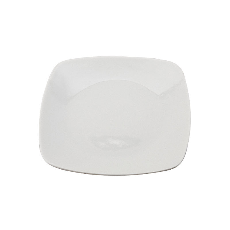 Square Coupe Plates - Multiple Sizes – Porcelain | IEP – International ...