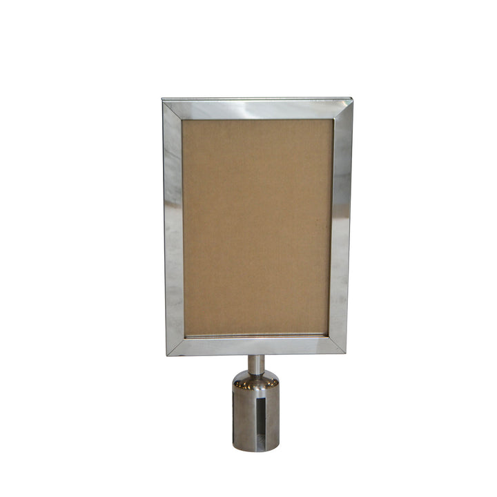 Sign Holder for Retractable Stanchion IEP